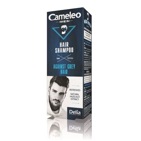 Cameleo men hair shampoo szampon dla mężczyzn redukujący siwiznę 150ml