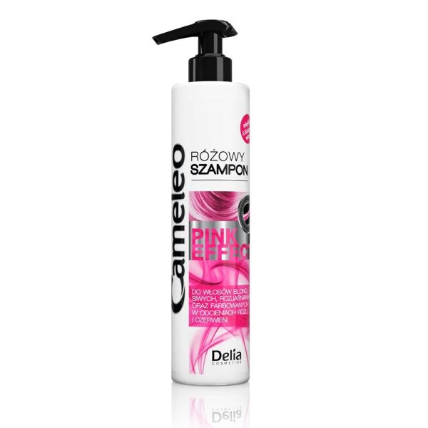 Cameleo pink effect shampoo pielęgnujący szampon z efektem różowych refleksów 250ml