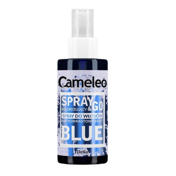 Cameleo spray & go koloryzujący spray do włosów blue 150ml
