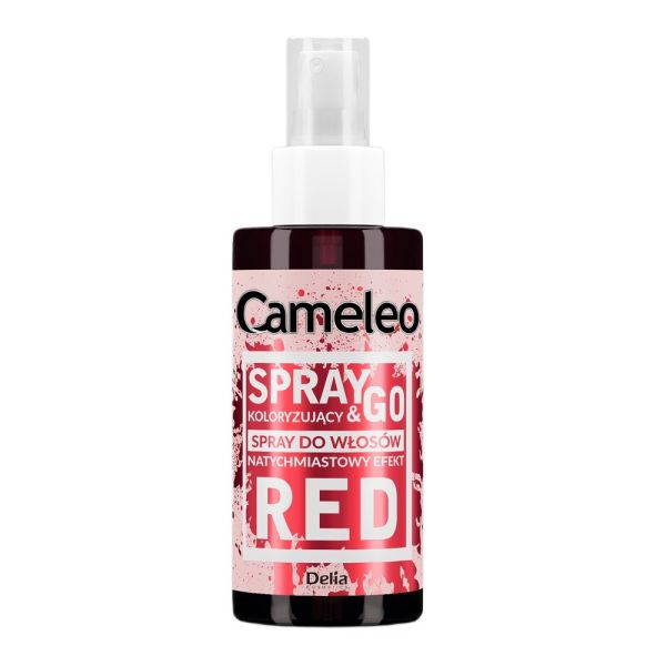 Cameleo spray & go koloryzujący spray do włosów red 150ml