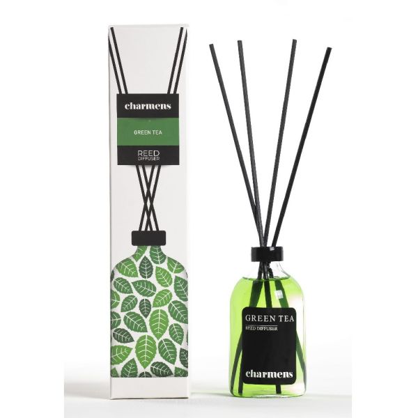Charmens reed diffuser patyczki zapachowe zielona herbata 110ml