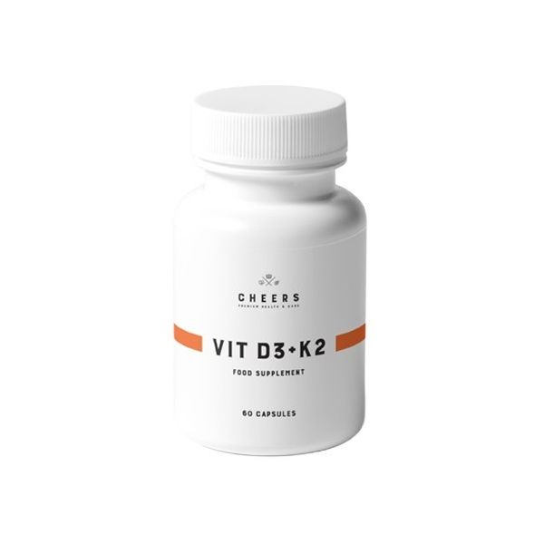Cheers vitamin d3+k2 suplement diety 60 kapsułek