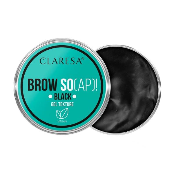 Claresa brow soap mydełko do stylizacji brwi black 30ml