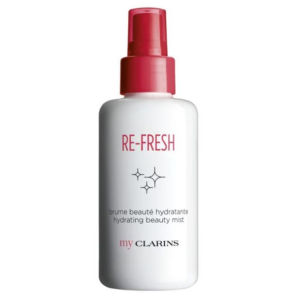 Clarins re-fresh hydrating beauty mist nawilżająca mgiełka do twarzy 100ml