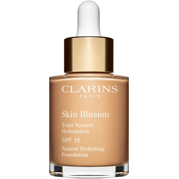 Clarins skin illusion foundation spf15 nawilżający podkład do twarzy 110 honey 30ml