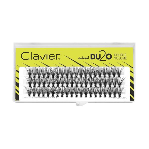 Clavier du2o double volume kępki rzęs 10mm