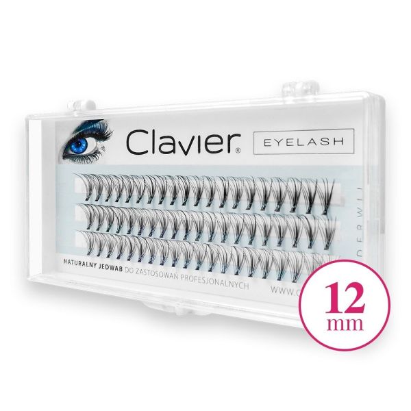 Clavier eyelash kępki rzęs 12mm