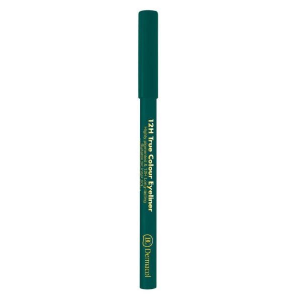 Dermacol 12h true colour eyeliner długotrwały eyeliner w kredce 5 green 2g