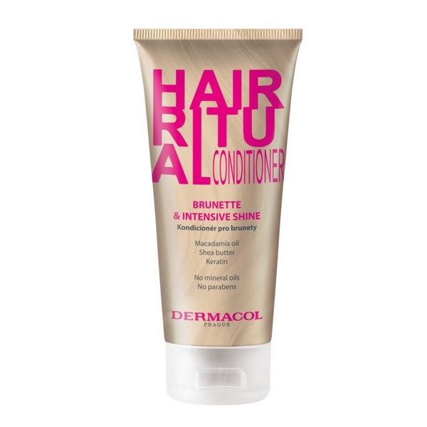 Dermacol hair ritual conditioner odżywka do włosów brunette & intensive shine 200ml