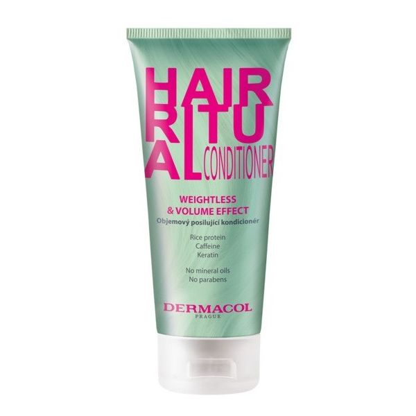 Dermacol hair ritual conditioner odżywka do włosów weightless & volume conditioner 200ml