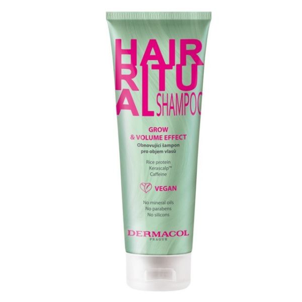 Dermacol hair ritual shampoo szampon do włosów grow & volume effect 250ml