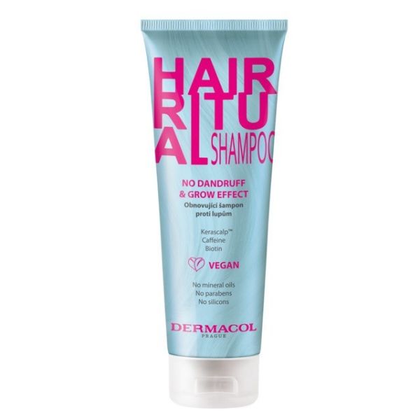 Dermacol hair ritual shampoo szampon do włosów no dandruff & grow effect 250ml
