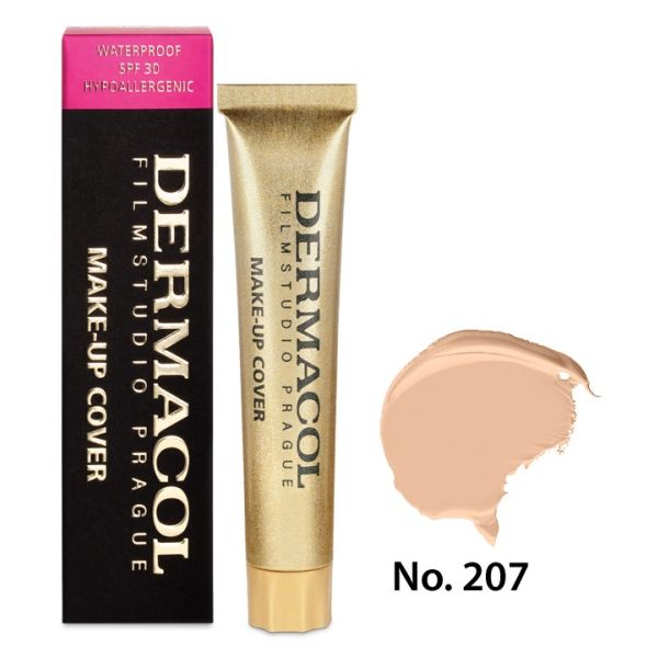 Dermacol make-up cover wodoodporny podkład mocno kryjący 207 spf30 30g