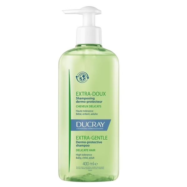 Ducray extra-gentle dermatologiczny szampon ochronny 400ml