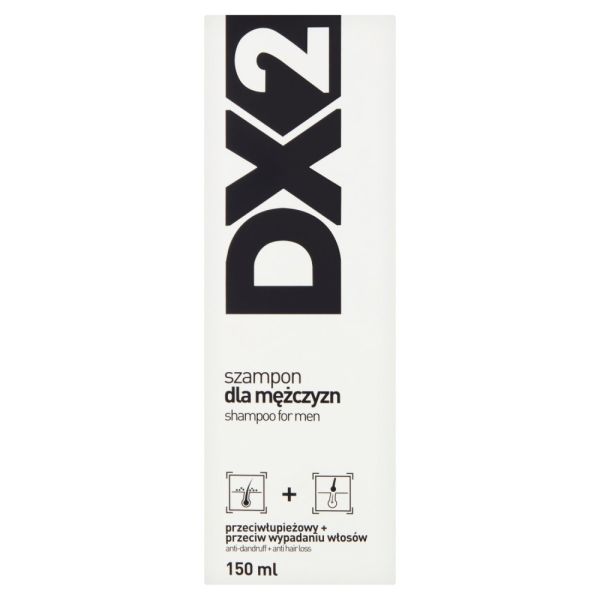 Dx2 szampon dla mężczyzn przeciwłupieżowy + przeciw wypadaniu włosów 150ml