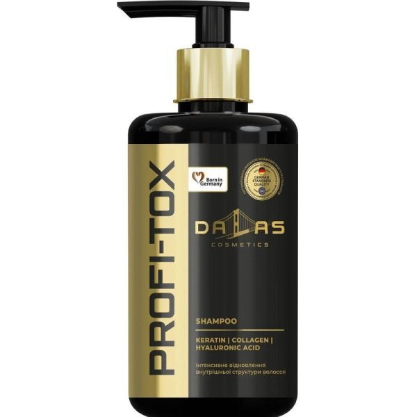Dalas profi-tox szampon do włosów cienkich i łamliwych z rozdwojonymi końcówkami 970ml