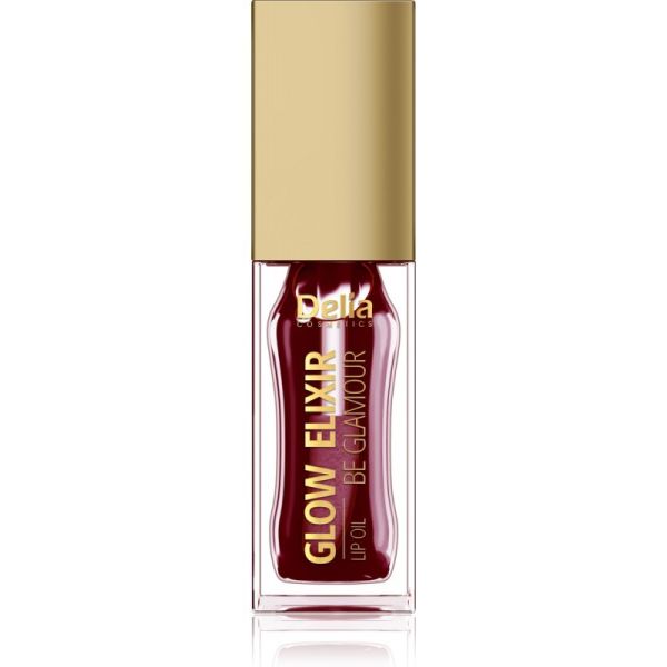 Delia be glamour glow elixir lip oil pielęgnujący olejek do ust 03 sensual 8ml