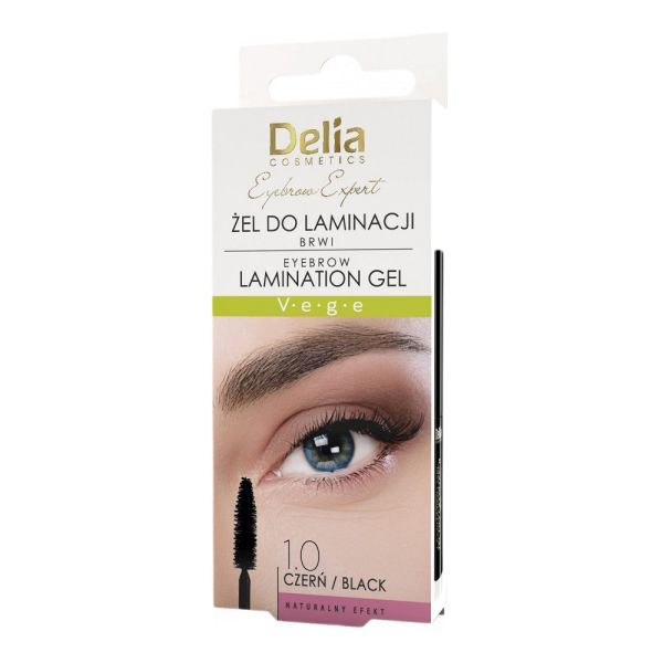 Delia eyebrow expert żel do laminacji brwi czerń 4ml