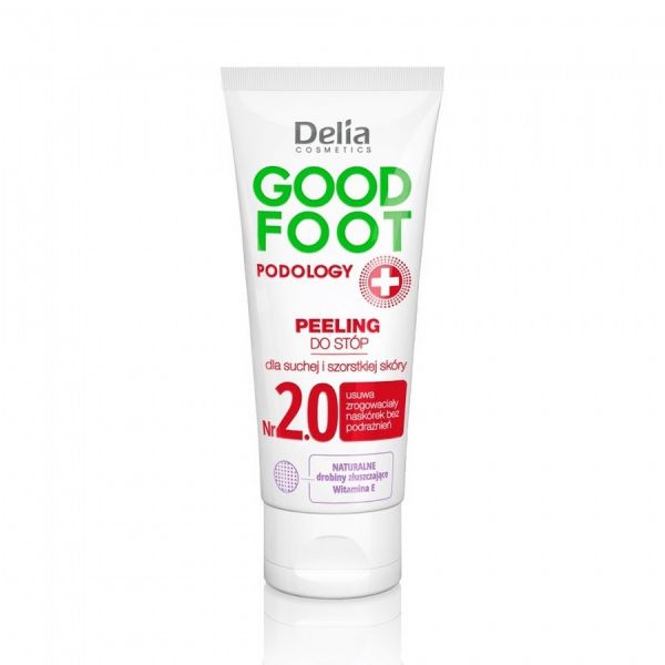 Delia good foot podology 2.0 peeling do stóp dla suchej i szorstkiej skóry 60ml