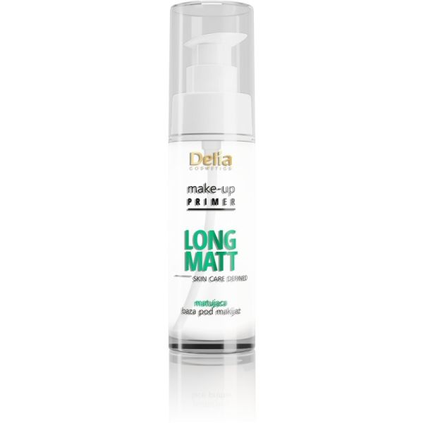 Delia make-up primer long matt skin care defined matująca baza pod makijaż 30ml