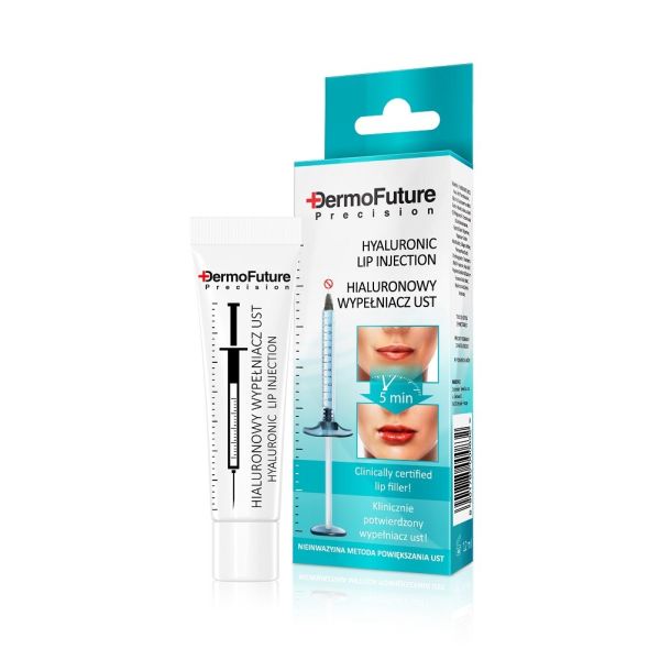 Dermofuture hyaluronic lip injection hialuronowy wypełniacz ust 12ml