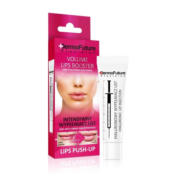 Dermofuture volume lips booster intensywny hialuronowy wypełniacz ust 12ml