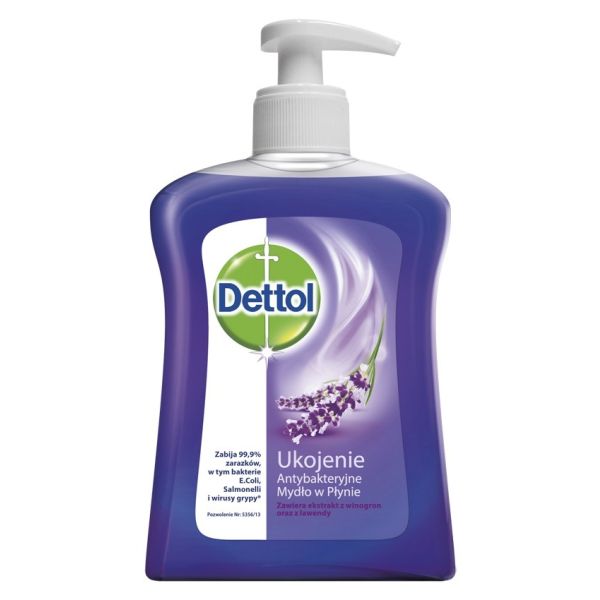 Dettol mydło do rąk w płynie ukojenie 250ml