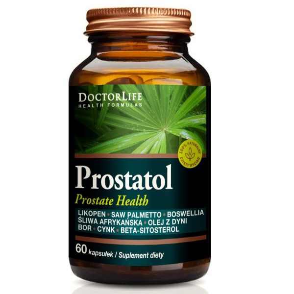 Doctor life prostatol 896mg suplement diety 60 kapsułek