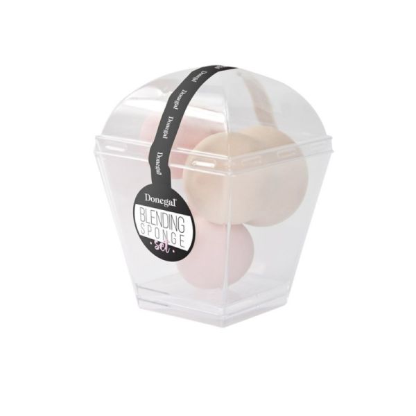 Donegal blending sponge zestaw gąbek do makijażu 1+3 4337