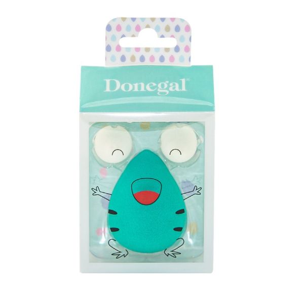 Donegal sweet blending sponge zestaw gąbek do makijażu 2+1 żabka 4333