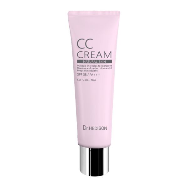 Dr.hedison cc cream natural skin krem cc z niacynamidem spf38 50ml