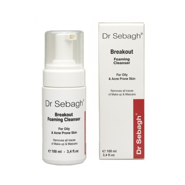 Dr sebagh breakout foaming cleanser for oily skin pianka do mycia twarzy 100ml