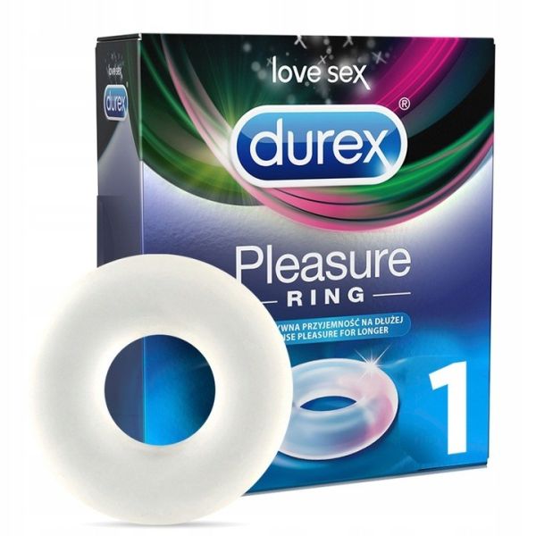 Durex durex pierścień erekcyjny pleasure ring rozciągliwy przedłuża erekcję