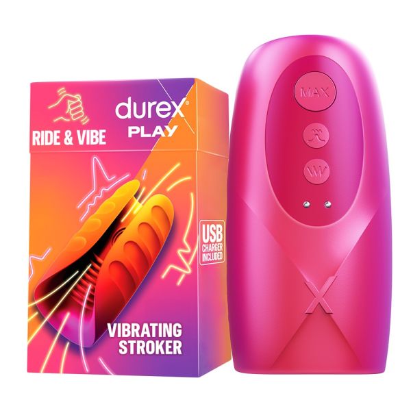 Durex play ride & vibe stymulujący masturbator męski