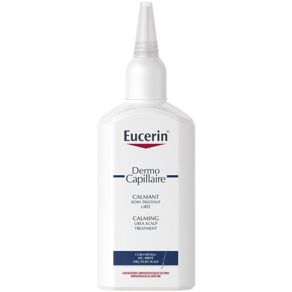 Eucerin dermocapillaire calming urea scalp treatment kojąca kuracja do skóry głowy z mocznikiem 100ml