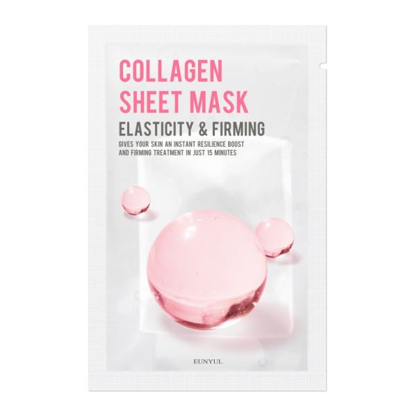 Eunyul collagen sheet mask ujędrniająco-uelastyczniająca maseczka w płachcie z kolagenem 22ml