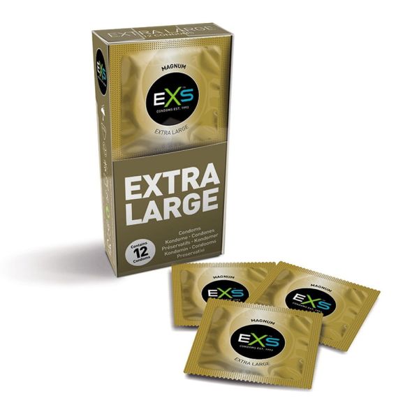 Exs magnum extra large prezerwatywy powiększone xl 12szt.
