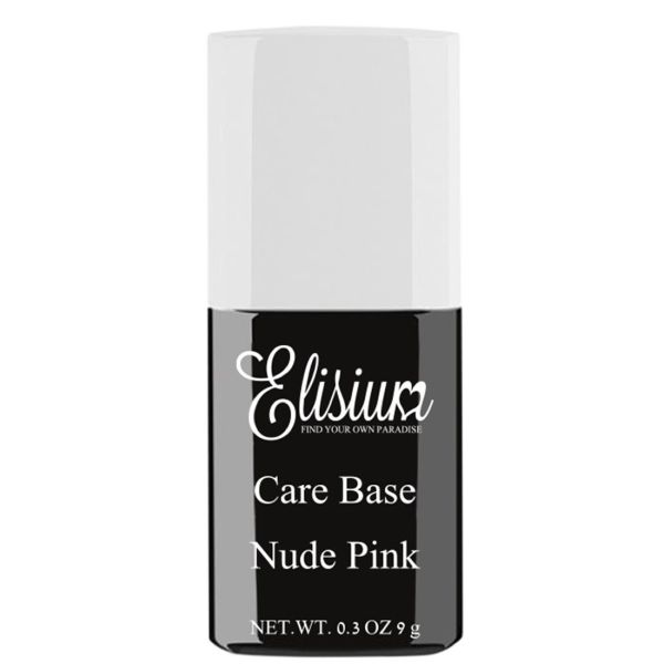 Elisium care base baza do lakieru hybrydowego nude pink 9g