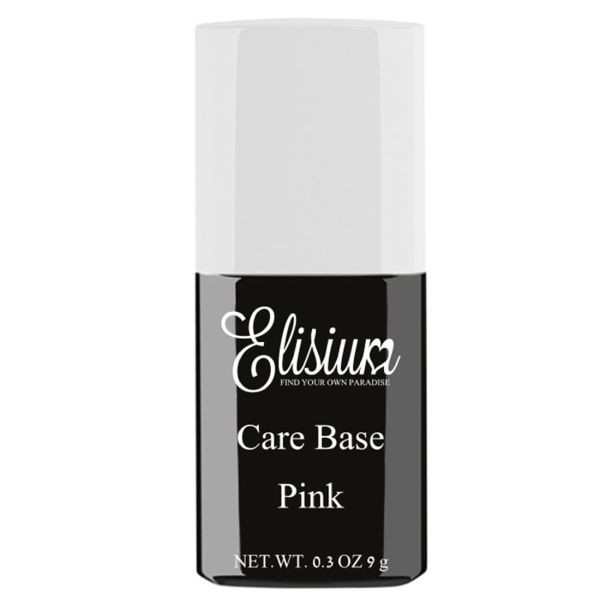 Elisium care base baza do lakieru hybrydowego pink 9g