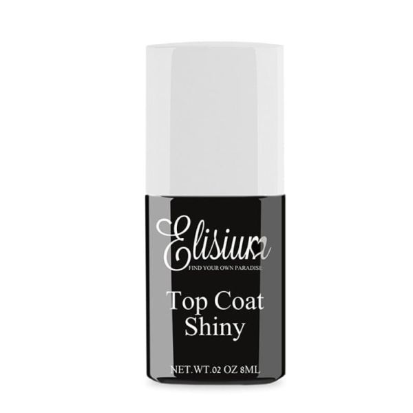 Elisium top coat shiny top do lakierów hybrydowych dodający połysku 9g