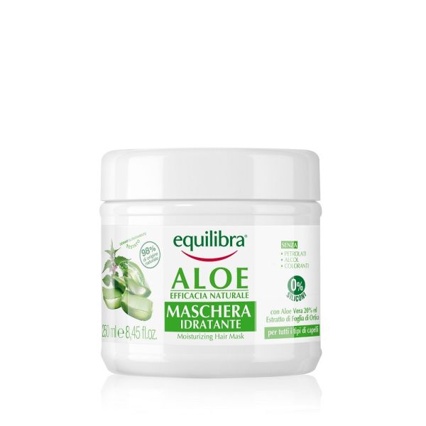 Equilibra aloe moisturizing hair mask nawilżająca maska aloesowa do włosów 250ml