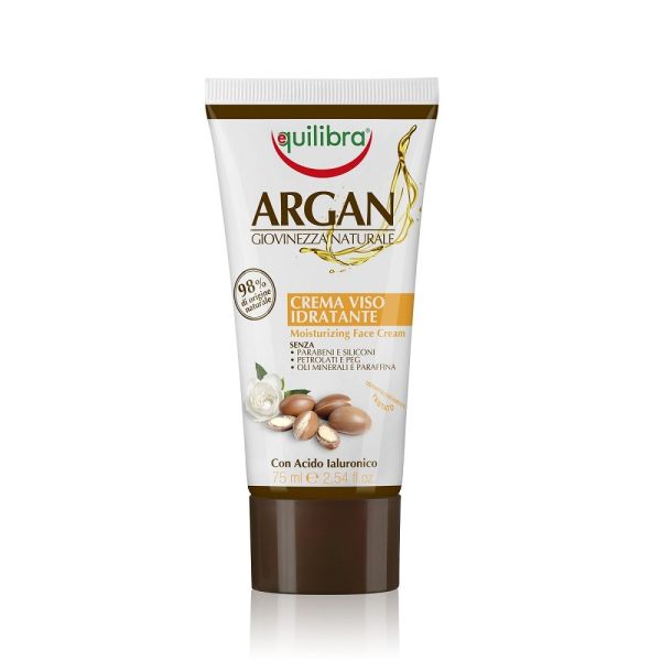 Equilibra argan moisturizing face cream arganowy nawilżający krem do twarzy 75ml