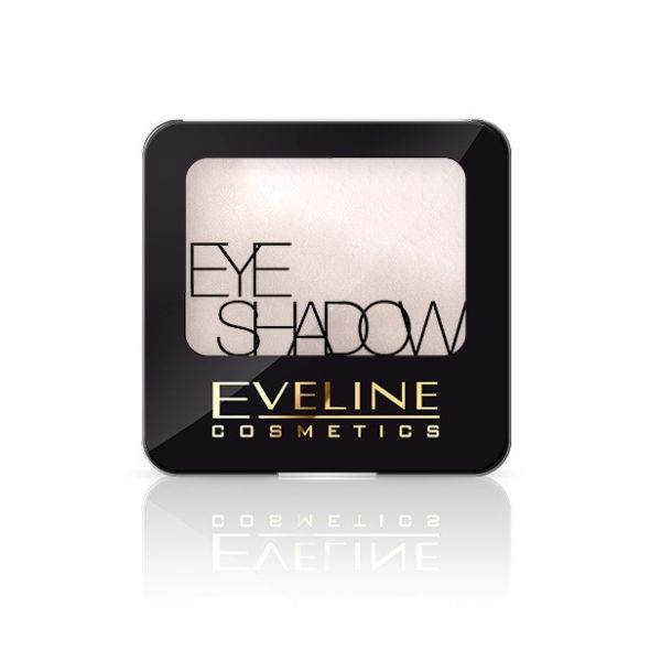 Eveline cosmetics eye shadow cień do powiek 21 crystal white 3g