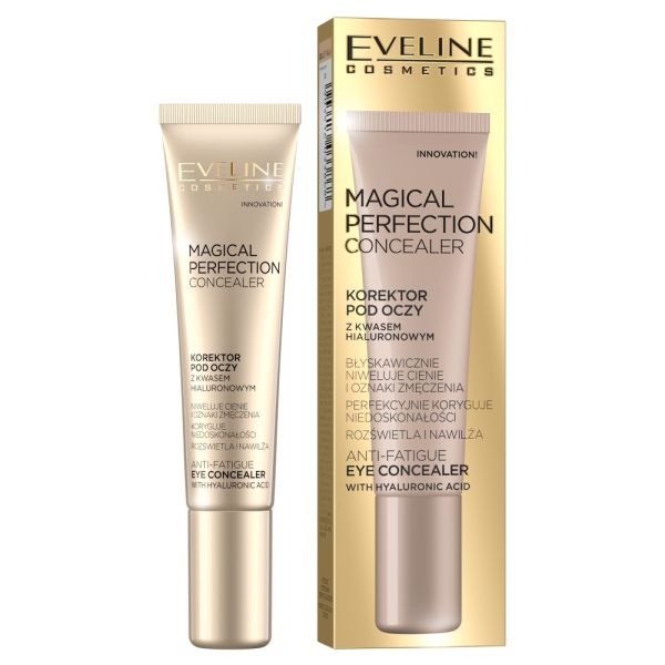 Eveline cosmetics magical perfection concealer korektor pod oczy 02a light vanilla 15ml