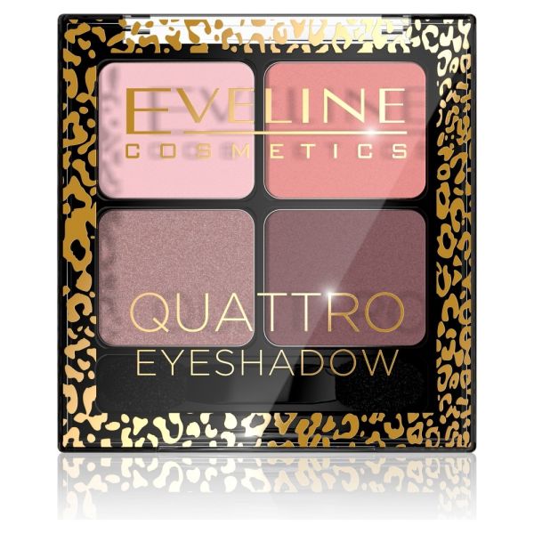 Eveline cosmetics quattro eyeshadow poczwórny cień do powiek 12 5.2g