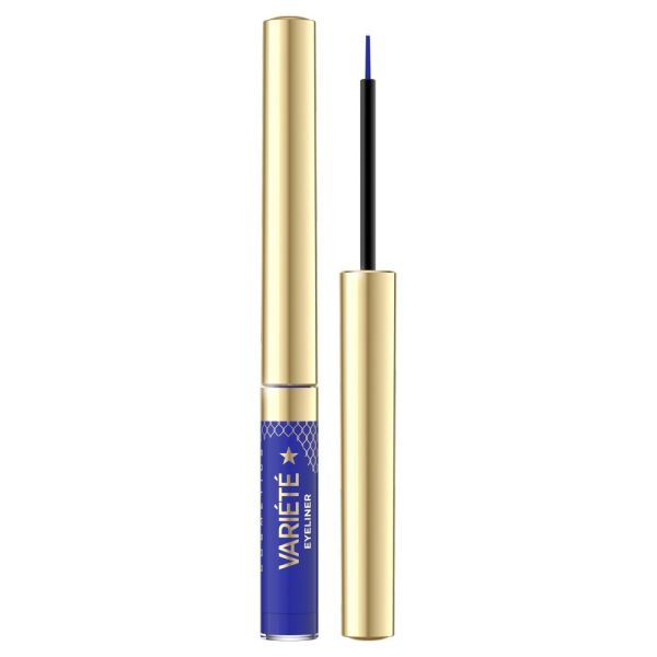 Eveline cosmetics variete liner kolorowy eyeliner w kałamarzu 07 electric blue 2.8ml
