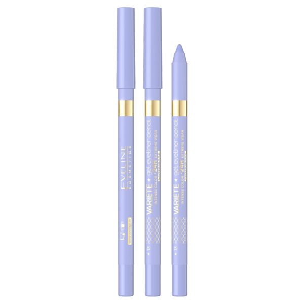 Eveline cosmetics variete wodoodporna żelowa kredka do oczu 13 blue sky