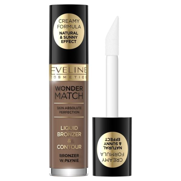 Eveline cosmetics wonder match bronzer w płynie 02 4.5ml