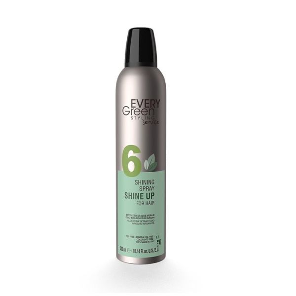 Every green shining spray shine up nabłyszczacz do włosów w sprayu 300ml