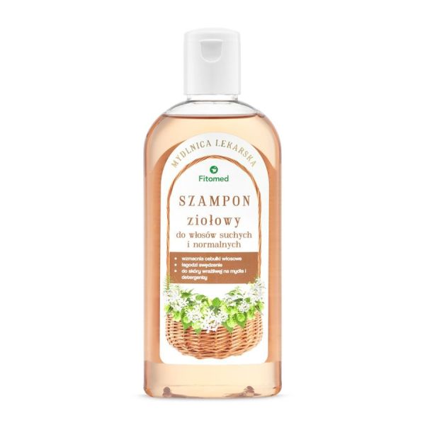 Fitomed tradycyjny szampon ziołowy do włosów suchych i normalnych mydlnica lekarska 250g